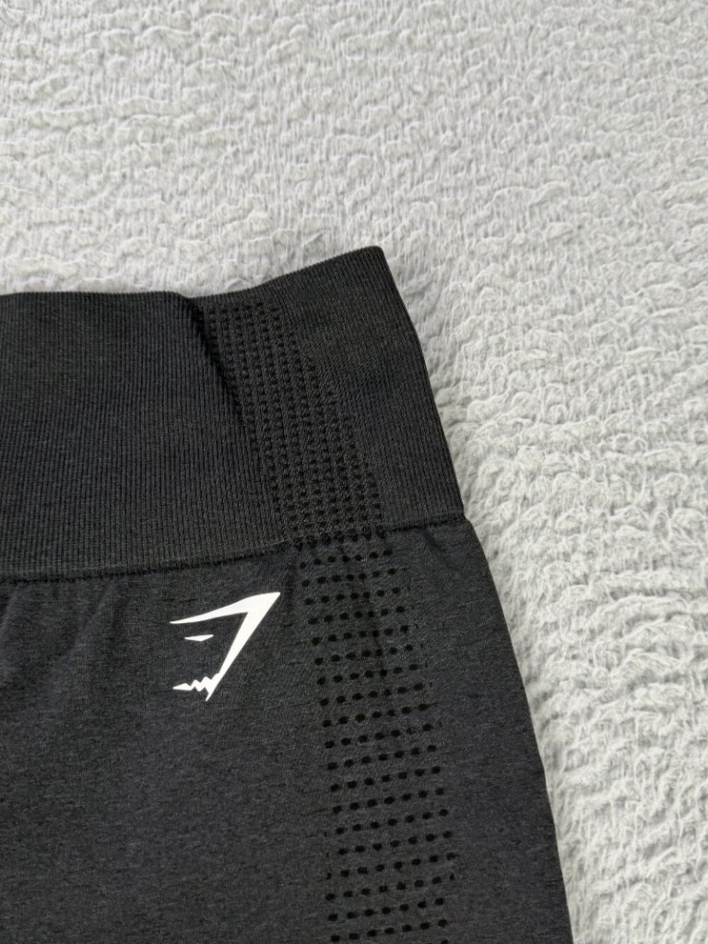 Gymshark Vital Seamless Shorts Womens XS Black Biker Workout Athletic Gym - Picture 6 of 7